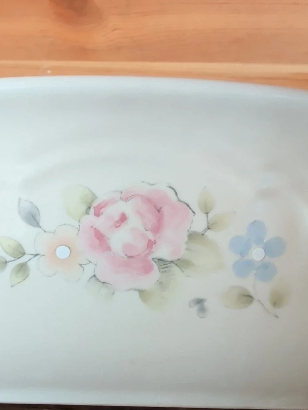 Pflaltzgraff Tea Rose, Oval Serving Bowl. USA 🌟🌟🌟